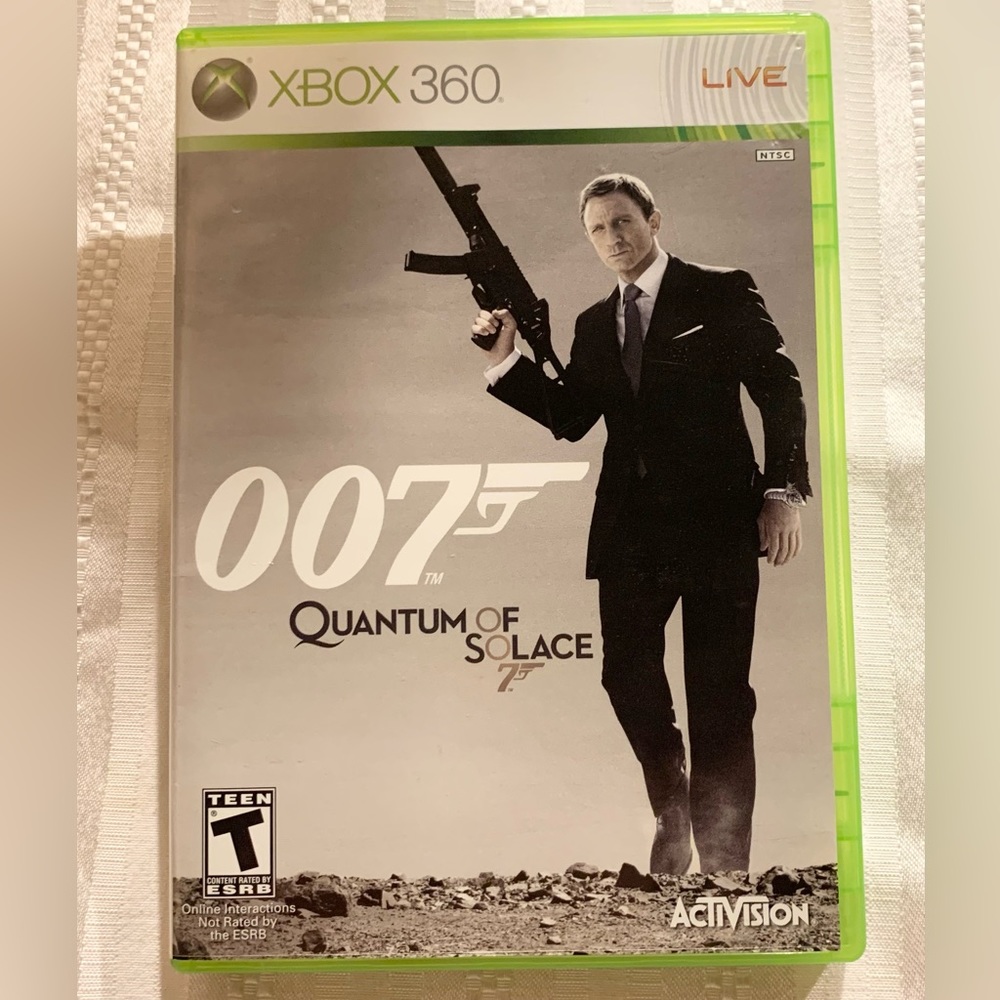007 Quantum Of Solace XBOX 360 Video Game